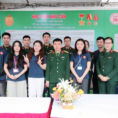 HỌC VIỆN HẬU CẦN THAM GIA NGÀY HỘI TƯ VẤN, TUYÊN TRUYỀN, HƯỚNG NGHIỆP TUYỂN SINH NĂM 2026